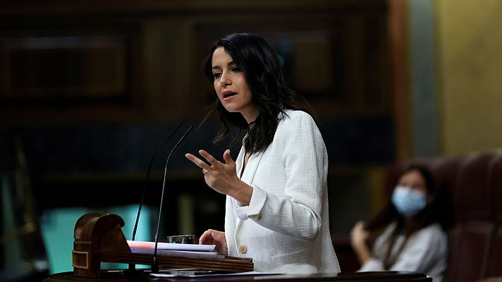 Arrimadas, a Sánchez: "Usted es el presidente de tres grandes mentiras relacionadas con los indultos"