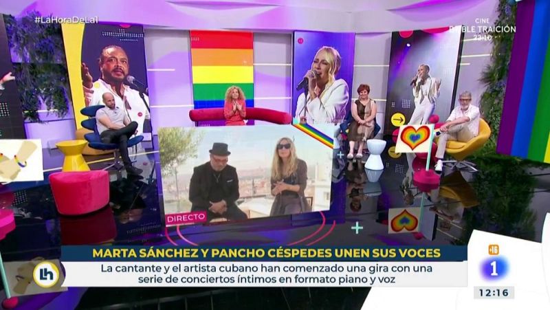 Marta Sánchez y Pancho Céspedes: admiración mutua que ha desembocado en una gira conjunta - La hora de La 1 | Ver