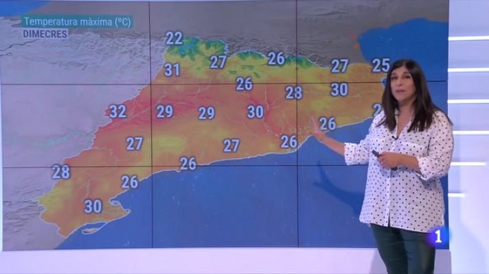 El temps - Darrer dia de calor suportable