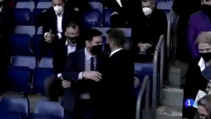 Telediario 1 - Messi no ha renovado con el Barça a horas de expirar su contrato