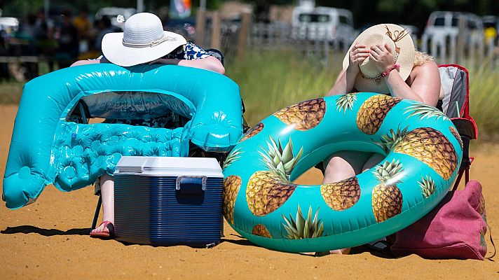 Telediario 1 - Canadá registra su temperatura más alta de la historia en una ola de calor que deja más de cien muertos