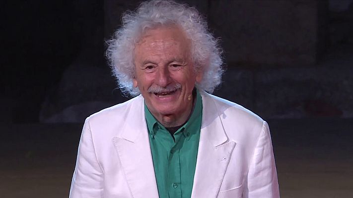 Telediario 1 - Rafael Álvarez, el Brujo, inaugura el Festival de Mérida con 'Los dioses y Dios'