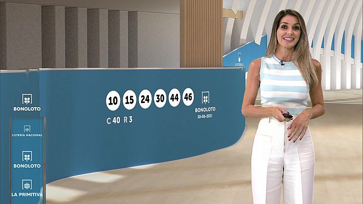 Loterías - Sorteo de la Bonoloto del 30/06/2021