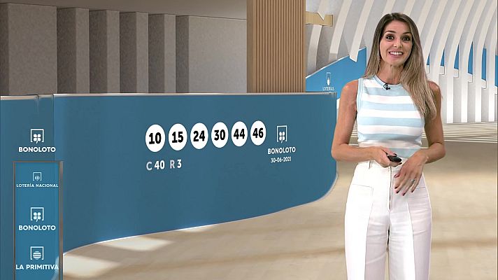 Loterías - Sorteo de la Bonoloto del 30/06/2021