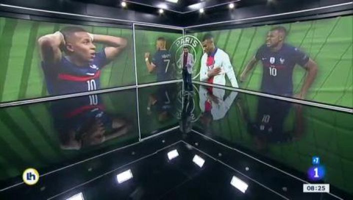 Telediario Matinal - Mbappé no renovará con un PSG al que se acerca Ramos tras su salida del Madrid