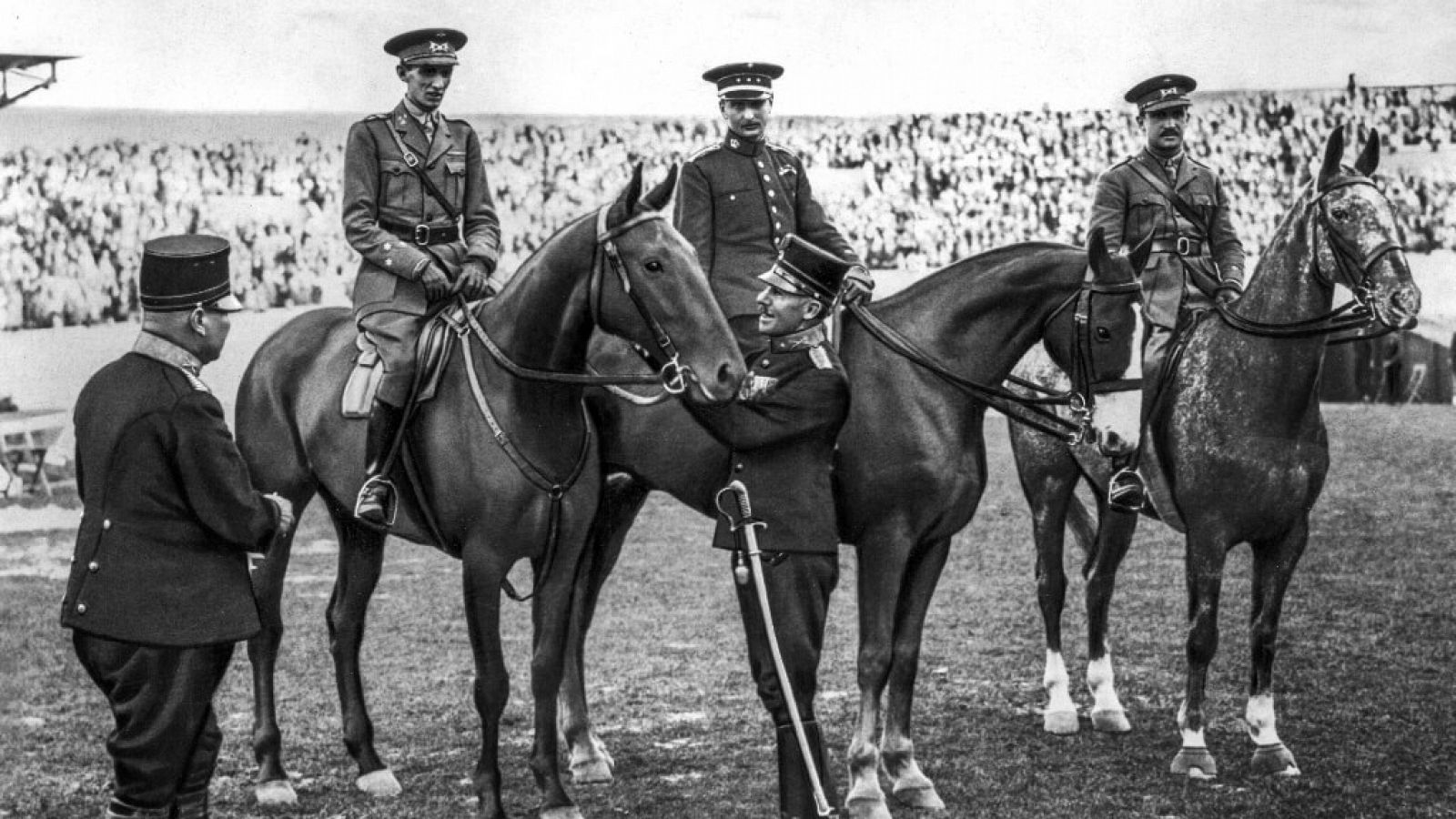 José Álvarez de las Asturias, Julio García y José Navarro, oro en Ámsterdam 1928