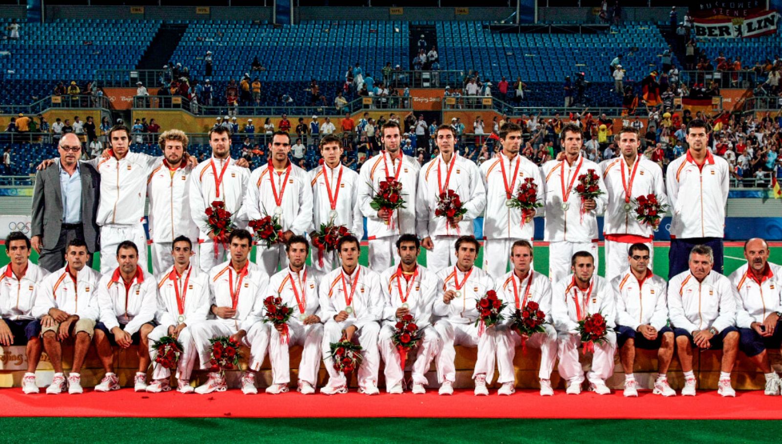 La selección masculina de hockey gana la plata en Pekín '08