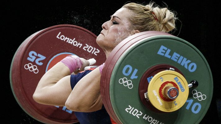 Lydia Valentín gana la medalla de oro en los Juegos Olímpicos de Londres '12 en -75 Kg