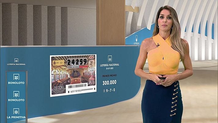 Sorteo de la Lotería Nacional, Bonoloto, Primitiva y Jóker del 01/07/2021