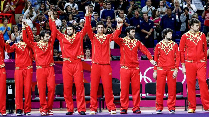 Tokyo 2020 - La selección masculina de baloncesto gana la medalla de plata en los Juegos Olímpicos de Londres 2012