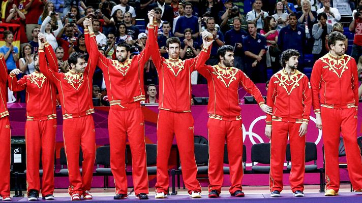 La selección masculina de baloncesto gana la medalla de plata en los Juegos Olímpicos de Londres 2012