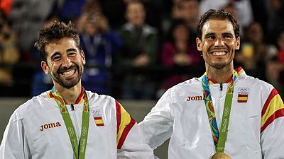 Rafa Nadal y Marc Lpez ganan la medalla de oro en los Juegos Olmpicos de Ro 2016