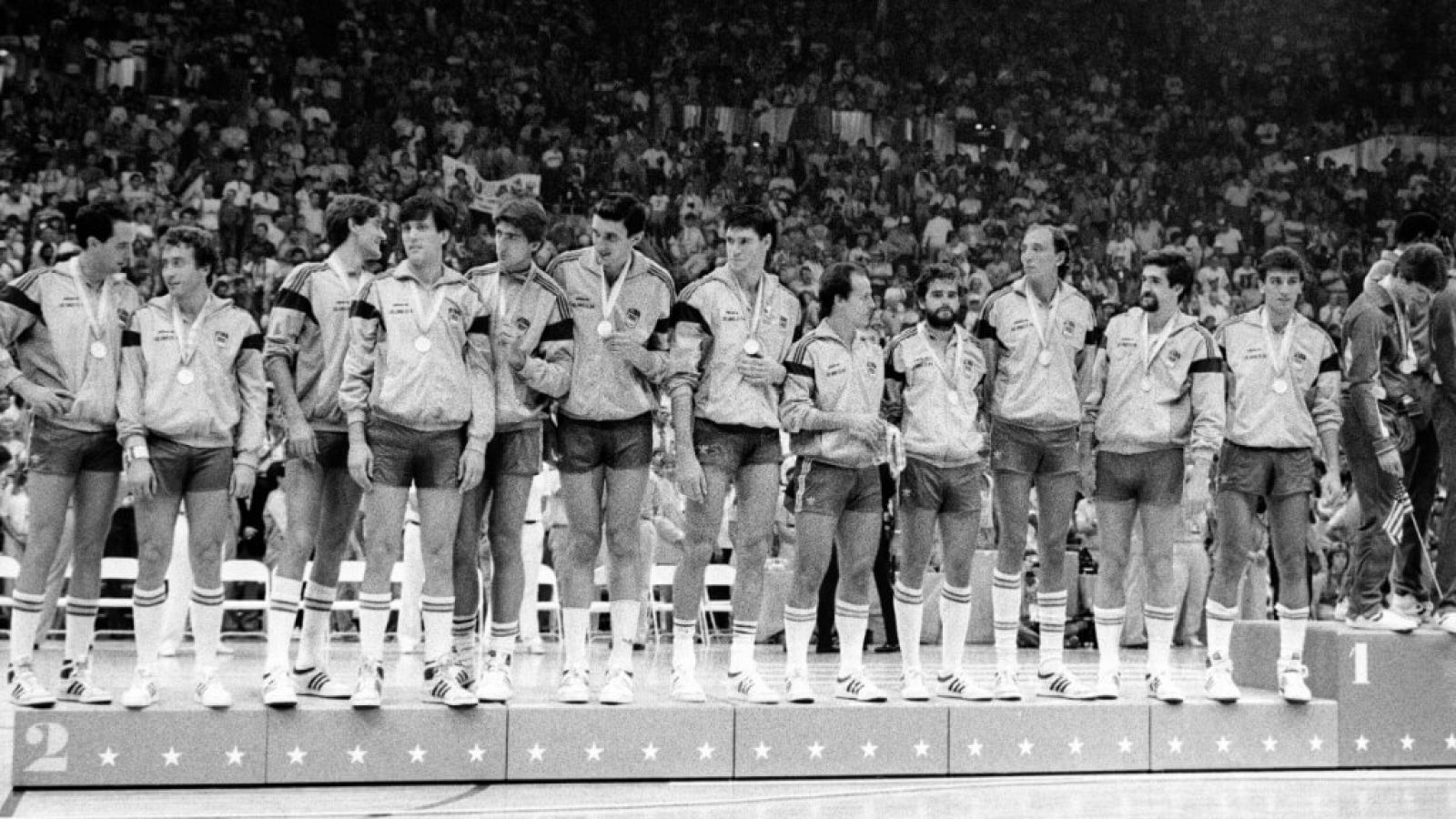 La selección masculina de baloncesto, plata en Los Ángeles '84 