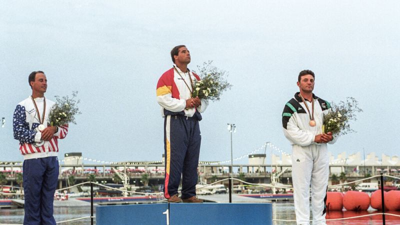 Van der Ploeg empezó a ganar la medalla cuatro años antes, cuando José Luis Doreste le pidió que le ayudara como entrenador en Seul¿88.