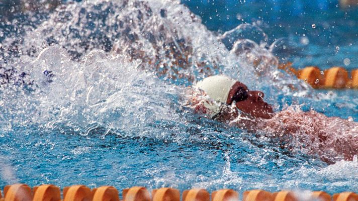 Martín López-Zubero gana el oro en los Juegos Olímpicos de Barcelona '92 en 200 m espalda