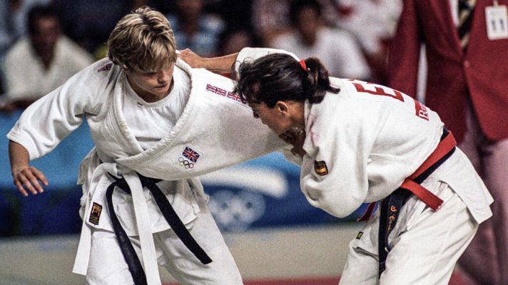 Miriam Blasco gana la medalla de oro en los Juegos Olímpicos de Barcelona '92 en judo -57 Kg