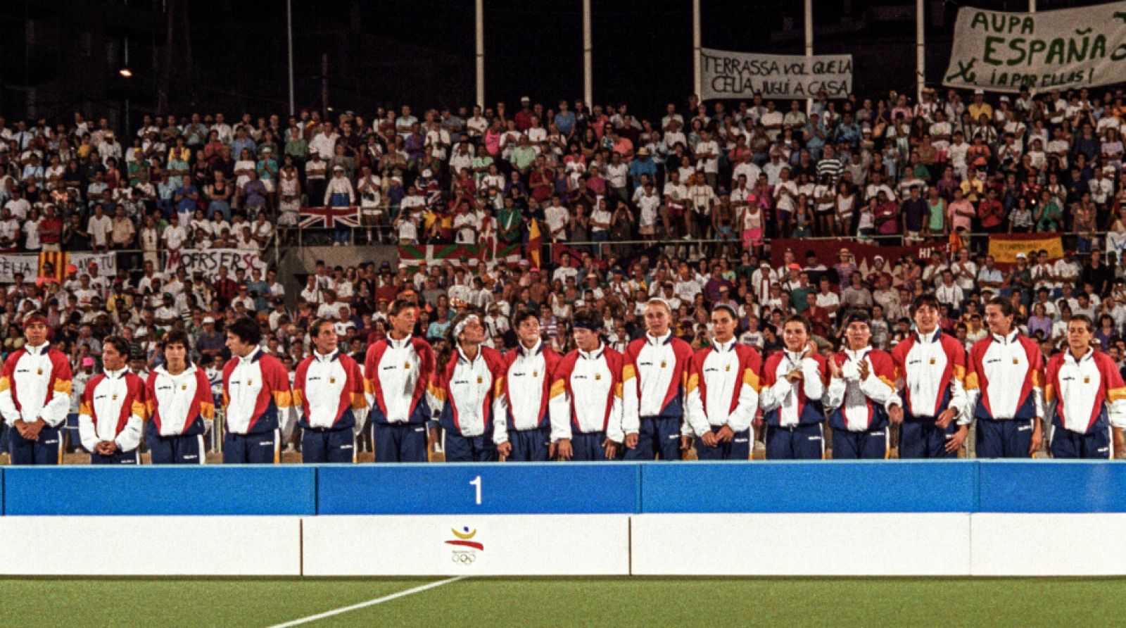 La selección femenina de hockey, oro en Barcelona '92