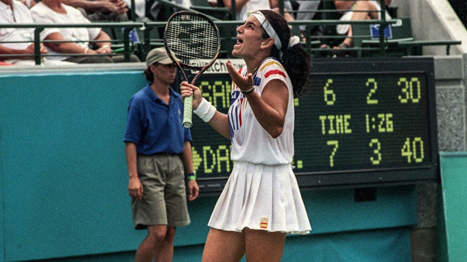 Bronce en Barcelona'92, Arantxa Sánchez Vicario logró subir un peldaño más en el podio en Atlanta `96.