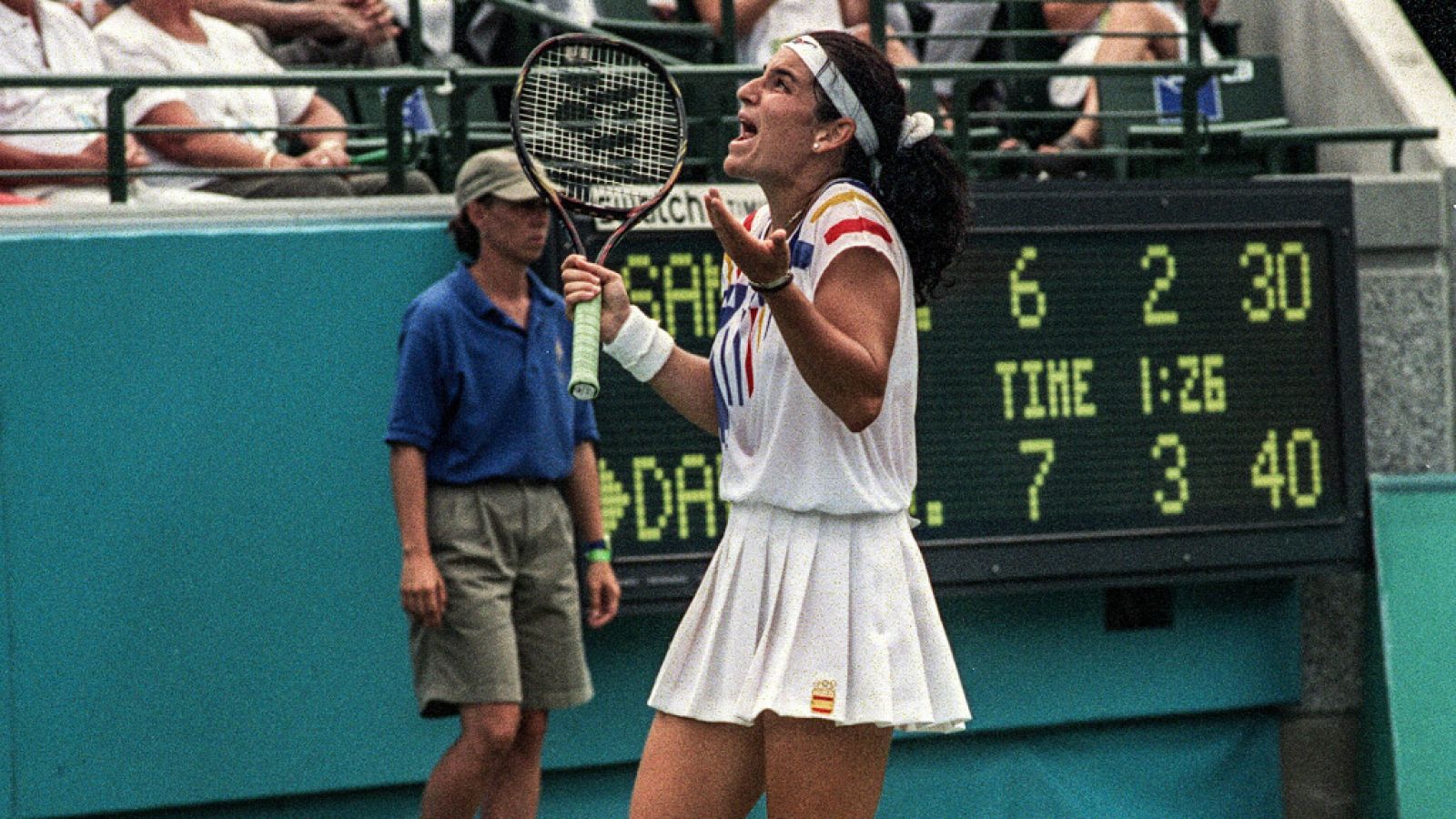 Arantxa Sánchez Vicario plata en Atlanta 96' en individual