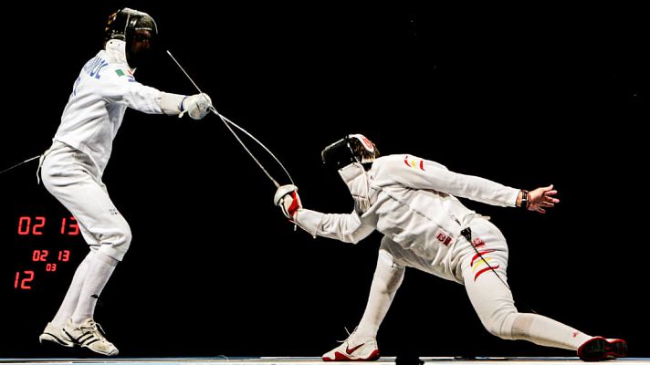 José Luis Abajo, 'Pirri', gana la medalla de bronce en los Juegos Olímpicos de Pekin '08 en esgrima