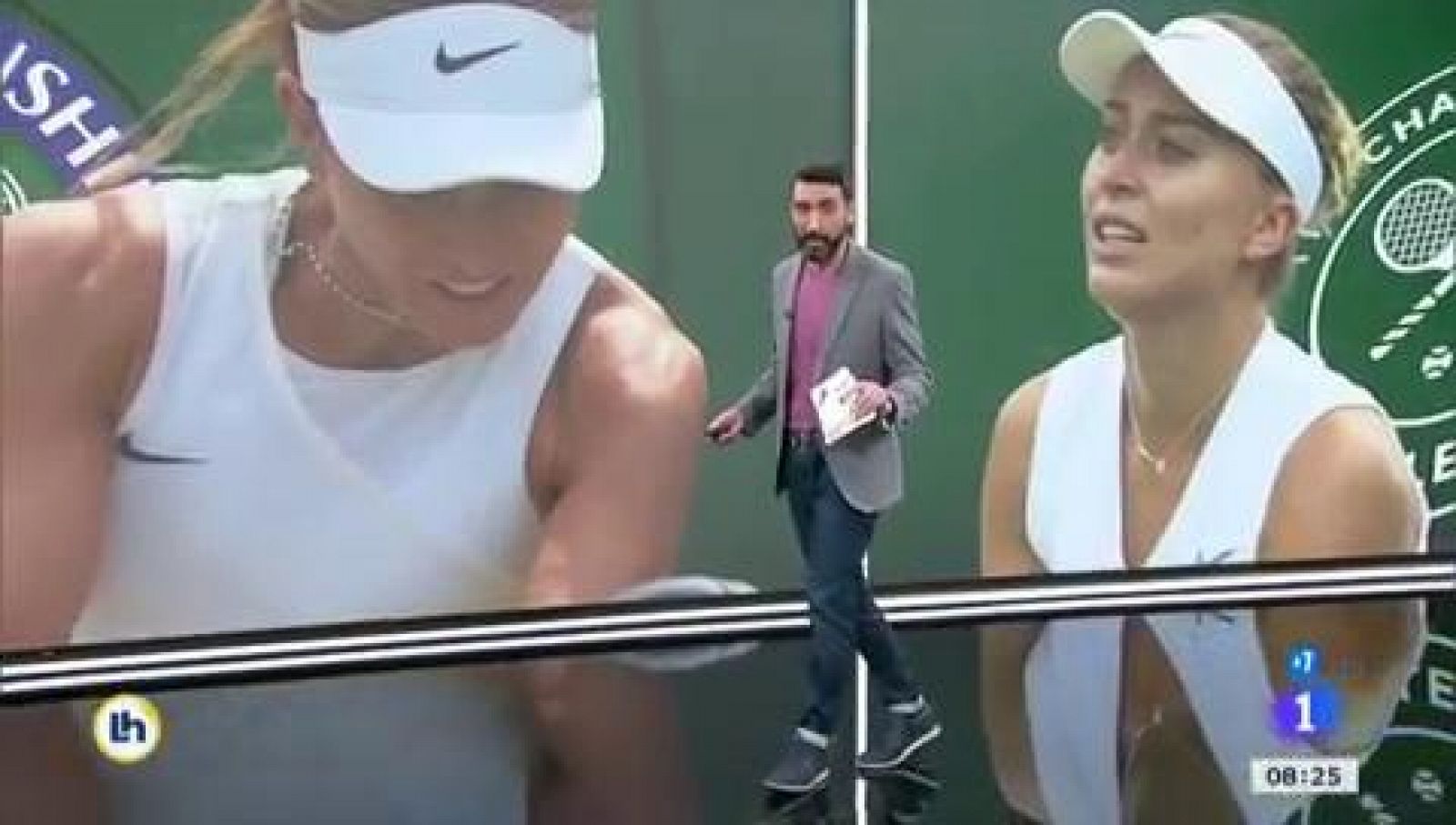 Federer y Badosa siguen adelante en Wimbledon | Ver