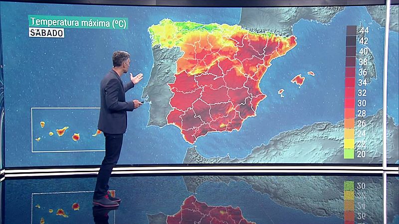 Temperaturas nocturnas en descenso en Galicia, y en ascenso en el Cantábrico, tercio oriental peninsular, Andalucía y Baleares - ver ahora