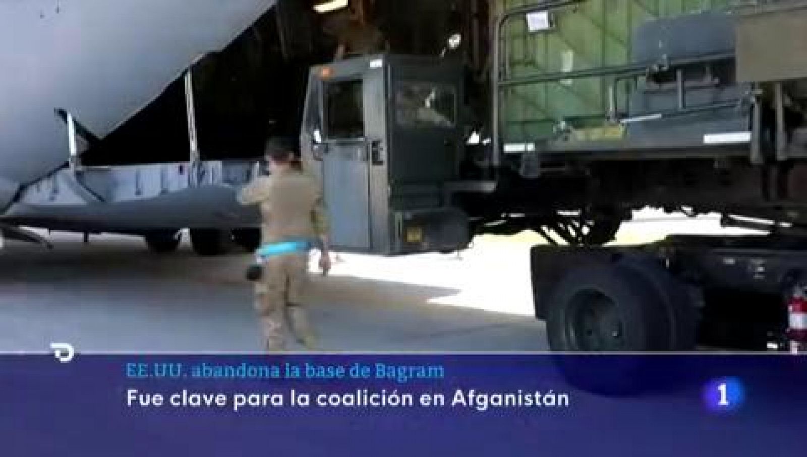 Estados Unidos confirma su retirada de Bagram, su principal base militar en Afganistán- RTVE.es