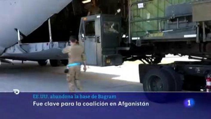 Estados Unidos confirma su retirada de Bagram, su principal base militar en Afganistán