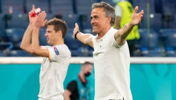 Luis Enrique: "La selección ha estado sobresaliente pasara lo que pasara en los penaltis"