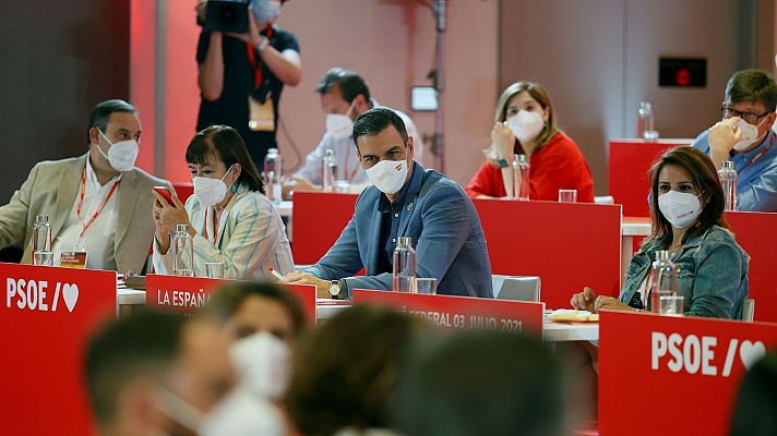 Sánchez defiende en el Comité Federal que los indultos son un mensaje "rotundo de empatía" a la sociedad catalana