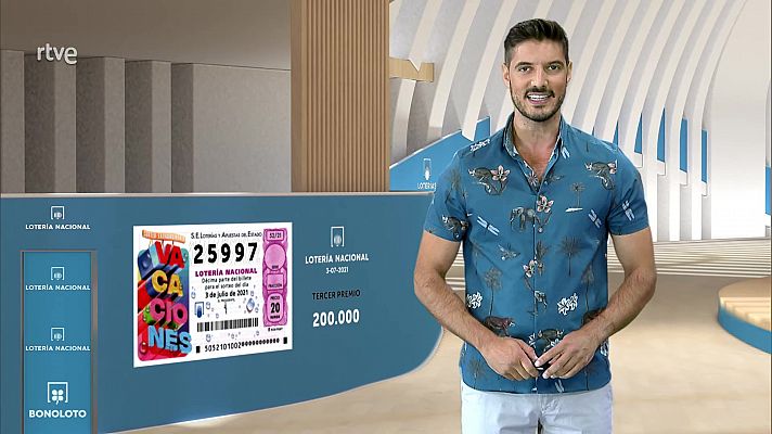 Loterías - Sorteo de la Lotería Nacional del 03/07/2021