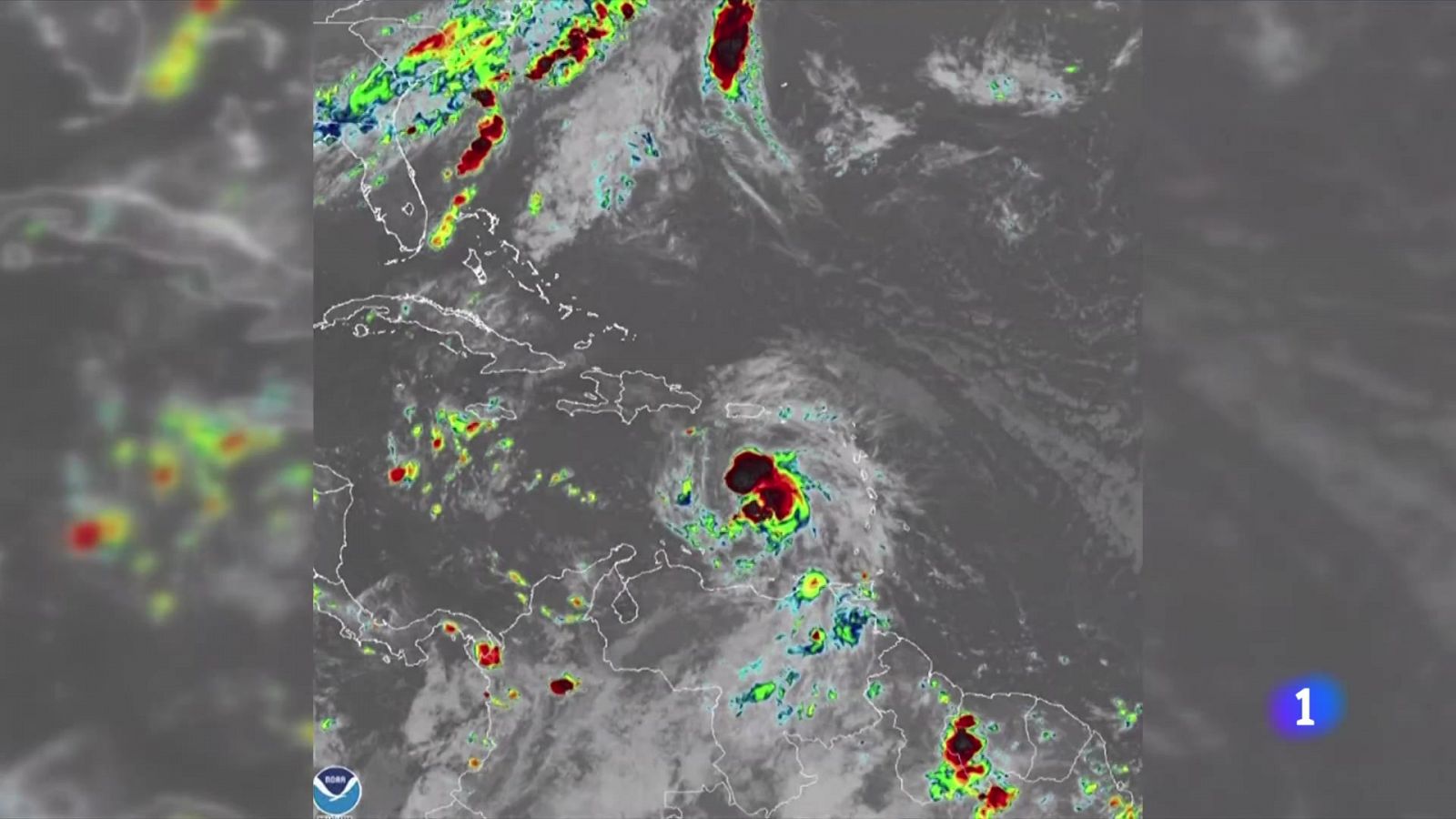 El huracán Elsa avanza hacia hacia Haití, Cuba y Florida
