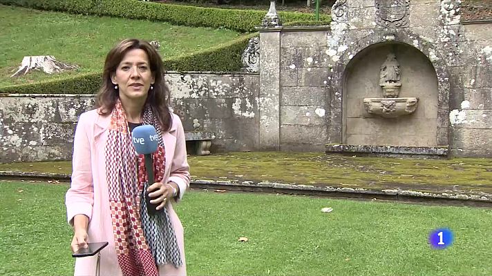 Telediario Fin de Semana - Los jardines del Pazo de Meirás abren al público