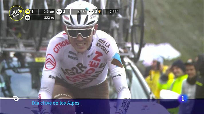 Telediario 1 - Tour 2021 | Triunfo épico de O'Connor en los Alpes