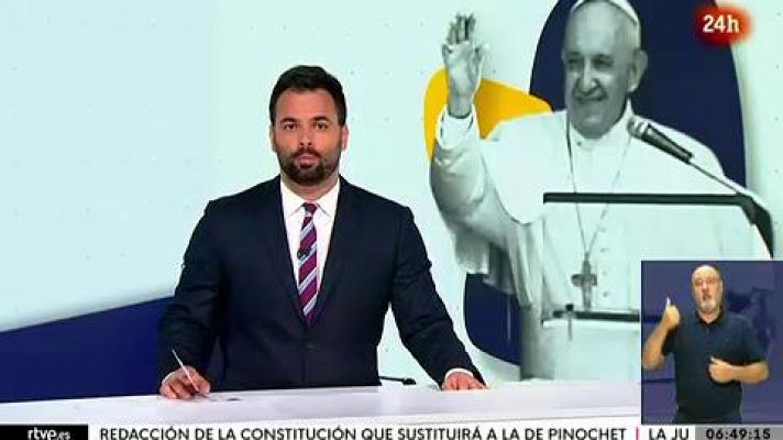 Telediario Matinal - Concluye con éxito la operación del papa Francisco
