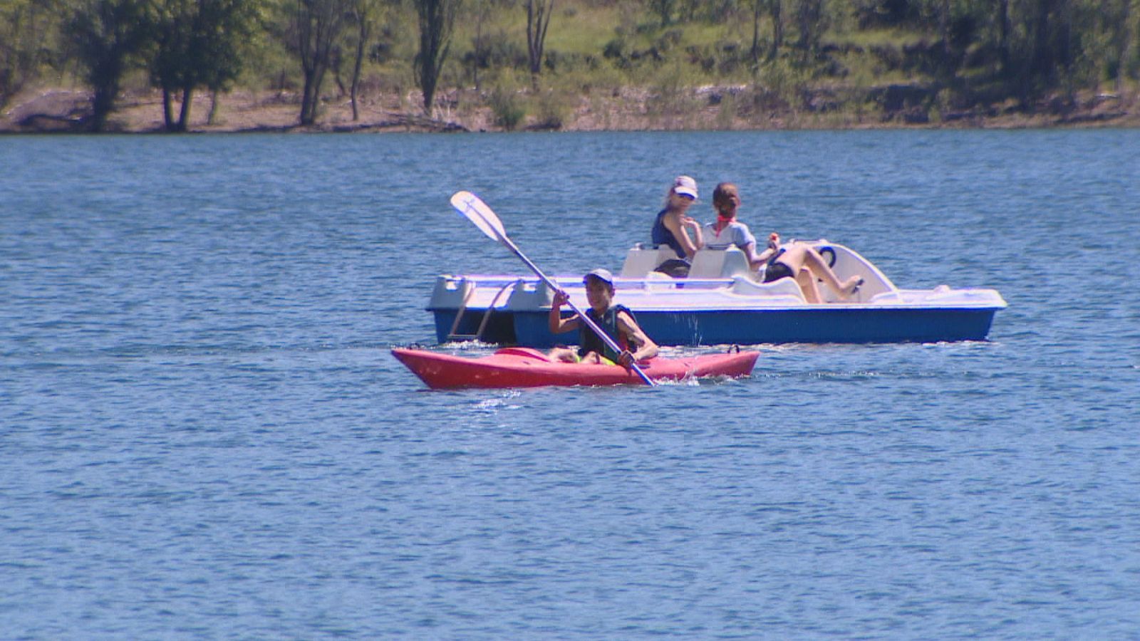 Temporada de baño en el Pantano de El Rasillo | Ver