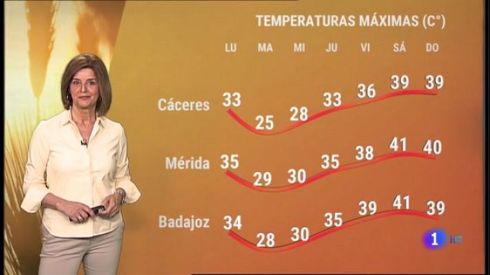 El tiempo en Extremadura - 05/07/2021