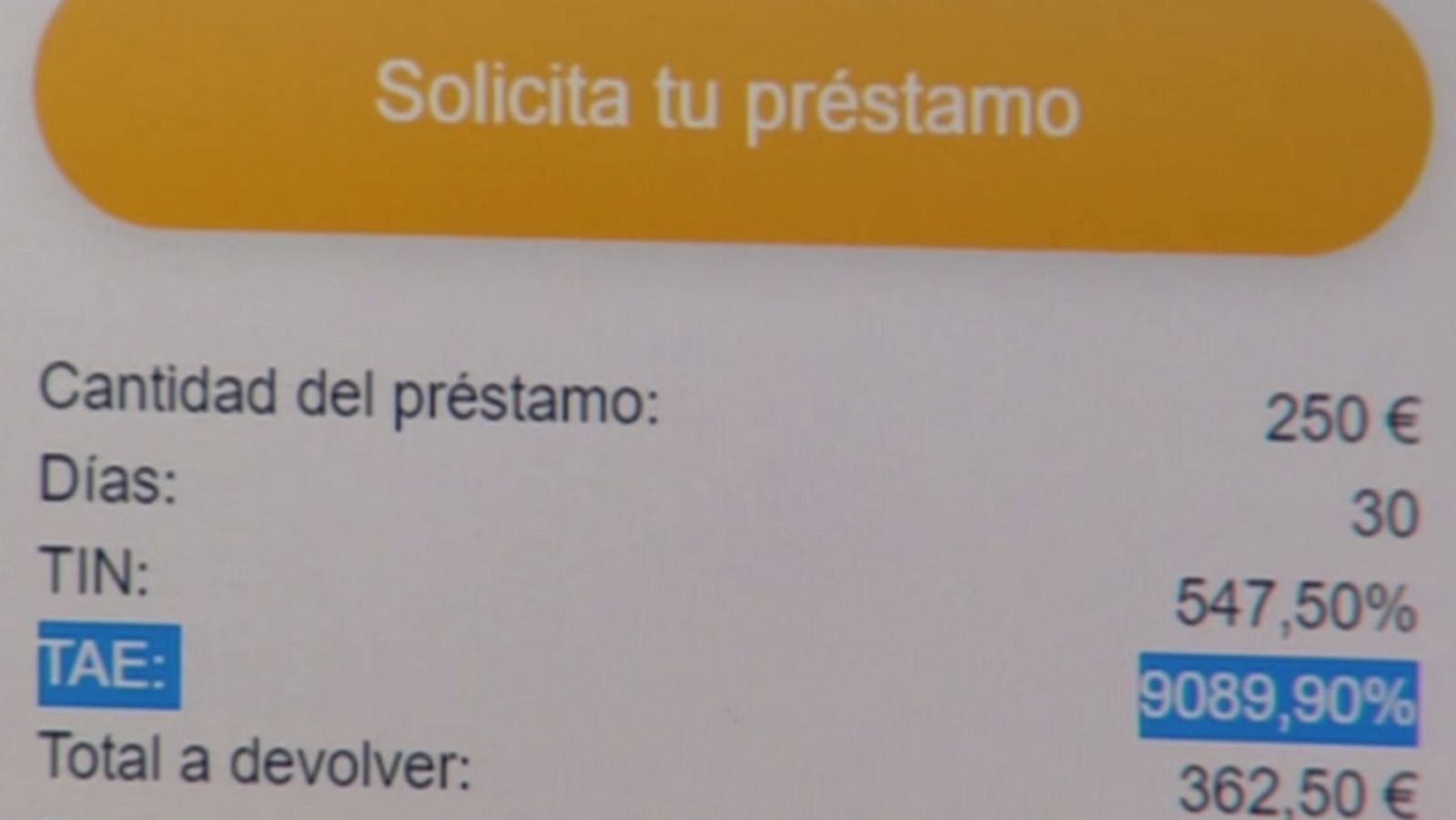 Deudas impagables por recurrir a créditos rápidos