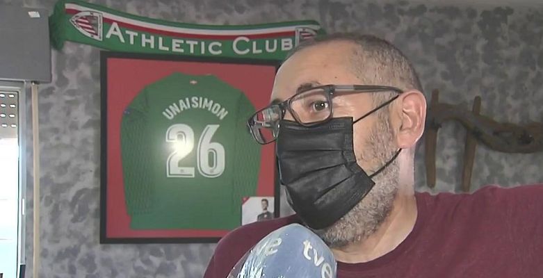 Telediario 1 - San Marcial animará a España y a Unai Simón contra Italia