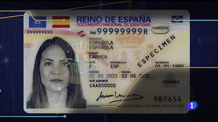 Telexornal - Galicia - O novo DNI europeo 4.0