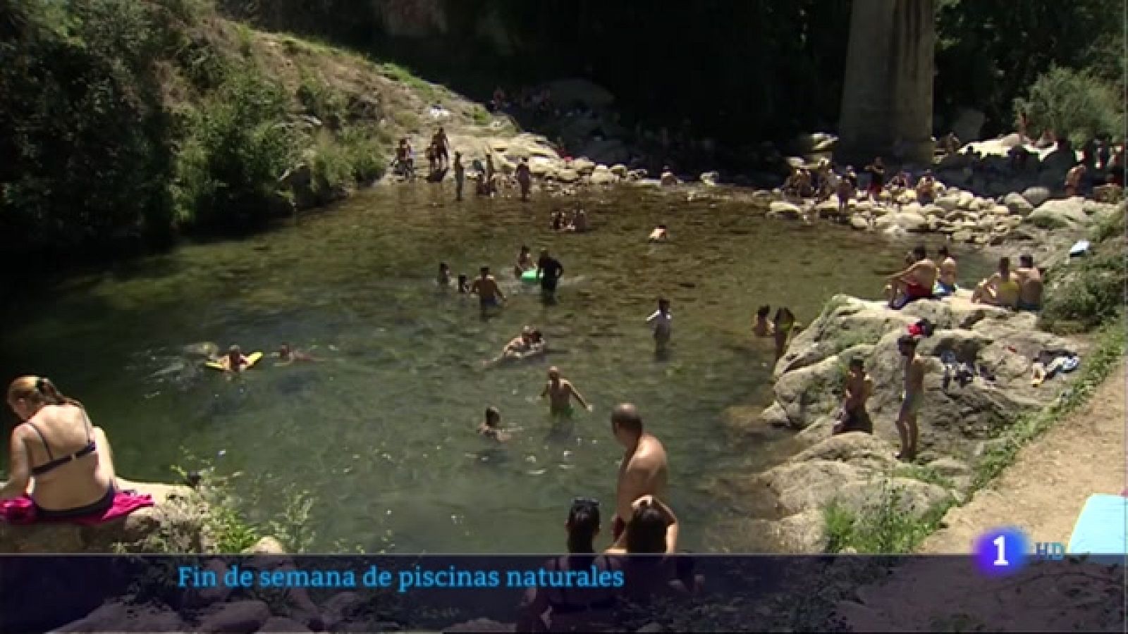 Fin de semana de piscinas naturales en el norte cacereño