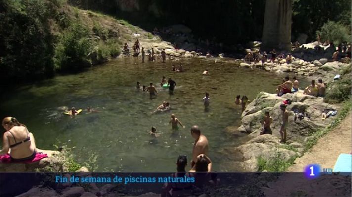 Fin de semana de piscinas naturales en el norte cacereño