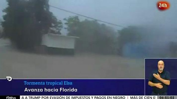 Telediario Matinal - La tormenta tropical Elsa atraviesa Cuba sin causar estragos