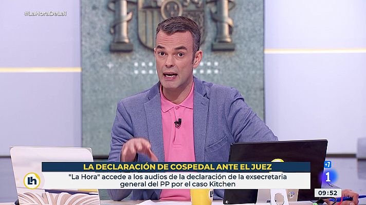 La hora de La 1 - La declaración de María Dolores de Cospedal 