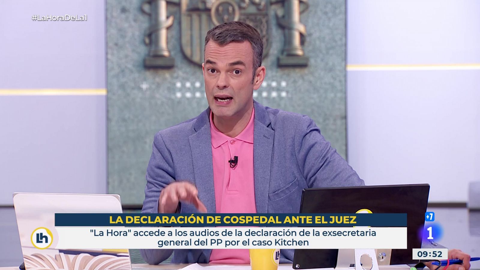 La Hora de la 1 accede a la declaración de María Dolores de Cospedal en el caso Kitchen - La hora de La 1 | Ver