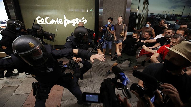 La Delegación del Gobierno en Madrid investigará la actuación policial en las protestas por el asesinato de Samuel - Ver ahora