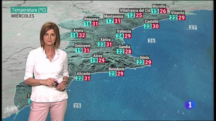 El Tiempo en la Comunitat Valenciana - 06/07/21