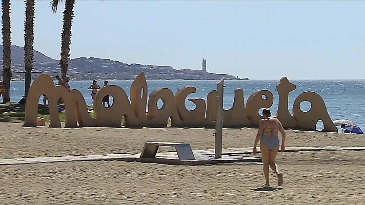 Temperaturas significativamente altas en el sur del Levante, Málaga, depresiones del nordeste peninsular y Baleares