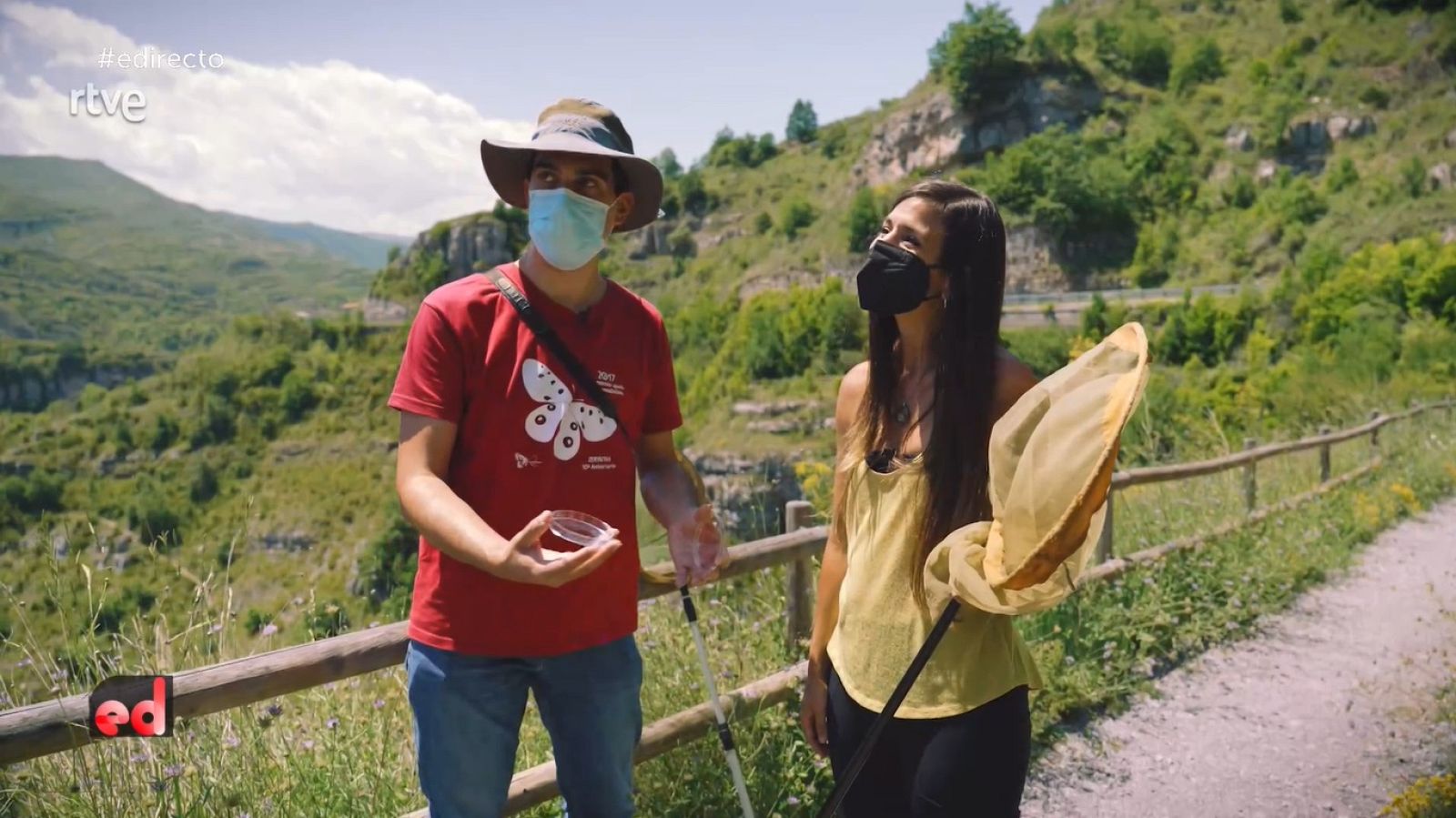 España Directo - Conocemos las mariposas de La Rioja junto a Evelyn Segura