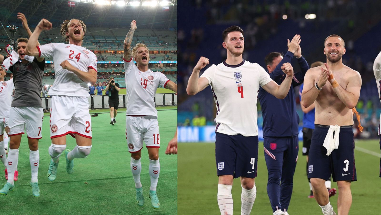 Semifinales Eurocopa Dinamarca Inglaterra | Ver